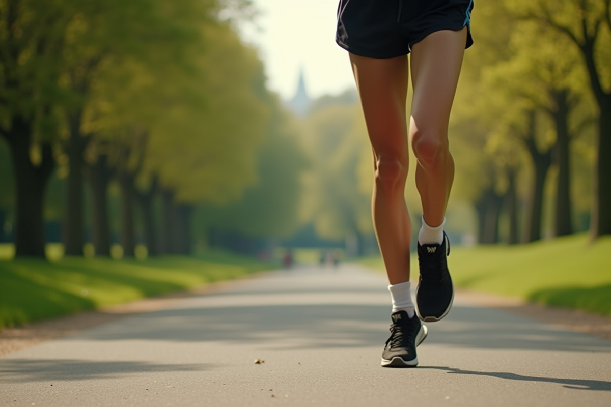 jambes visibles
