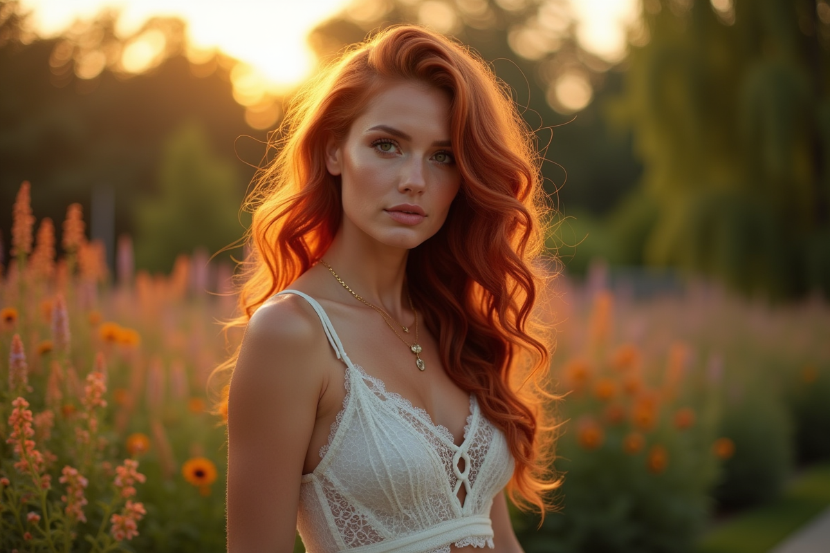 cheveux roux